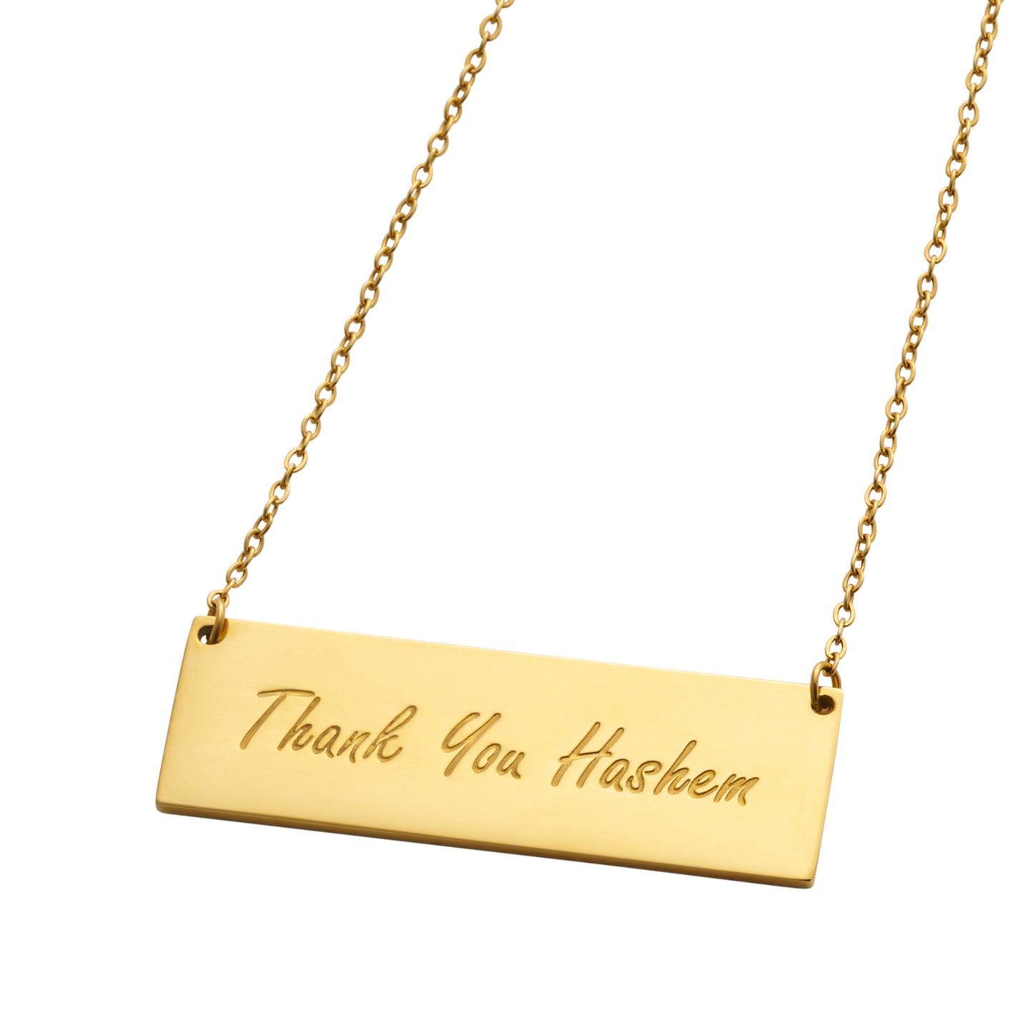 *PRE-ORDER* Thank You Hashem Necklace