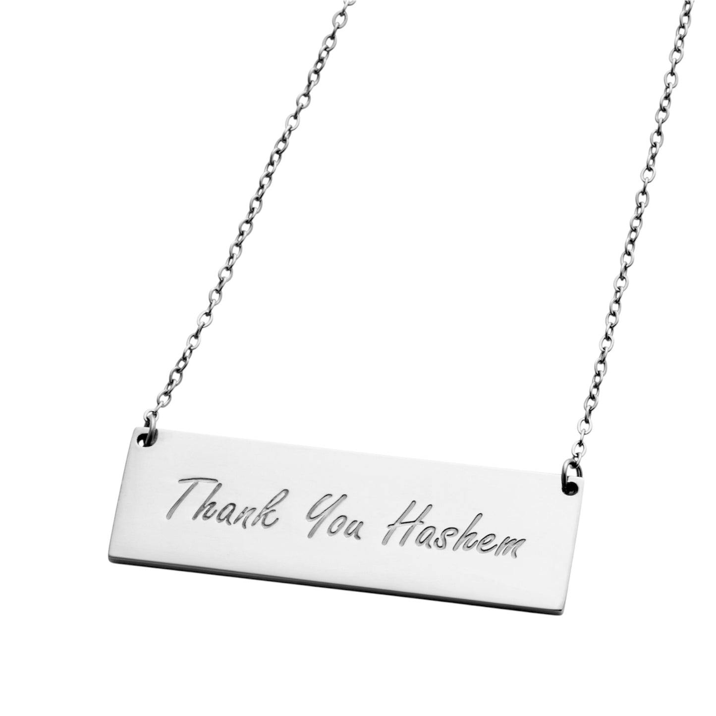 Thank You Hashem Necklace