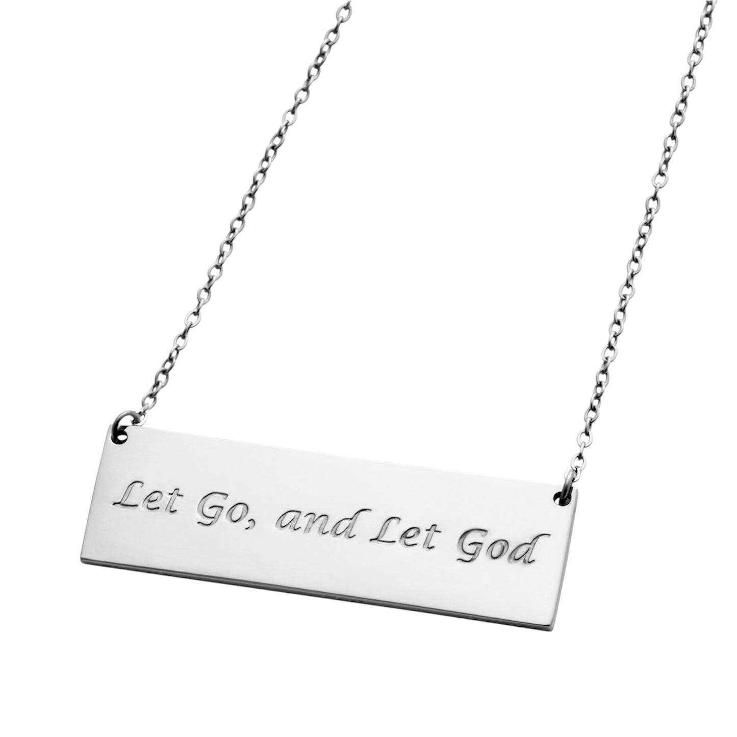 *PRE-ORDER* Let go, and let G-d Necklace